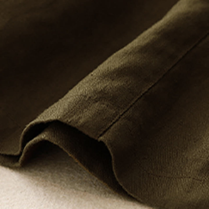 Pantaloncini da donna estivi casual con bottoni e tasche, con Buddha Stones. - image 19