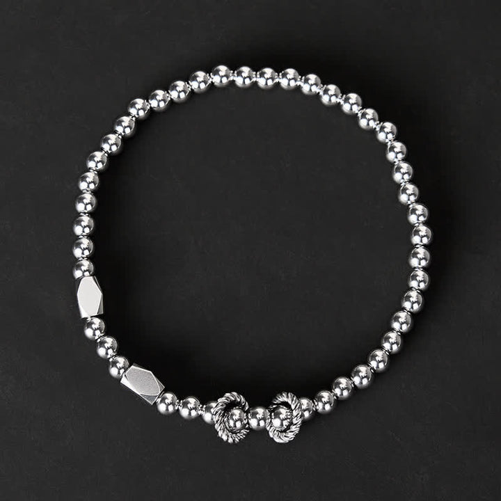 Braccialetto di coppia con perline in ottone e rame, design Buddha Stones Wealth Self Care - image 12