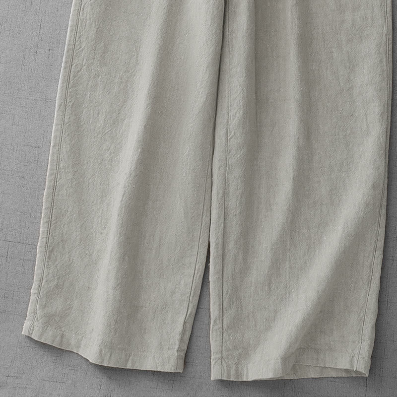 Pantaloni da donna casual con coulisse e tasche, modello Buddha Stones . - image 9