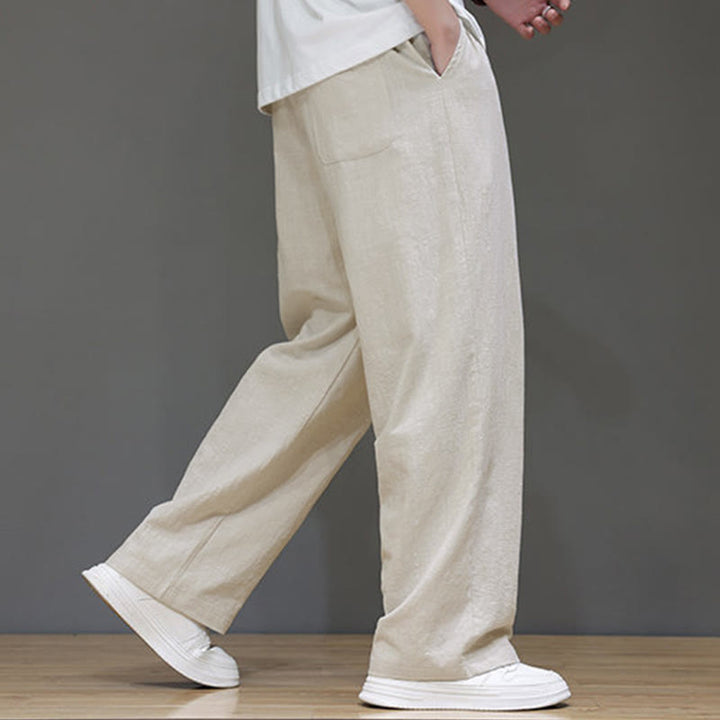 Pantaloni da uomo estivi a gamba dritta con tasche , Buddha Stones - image 14