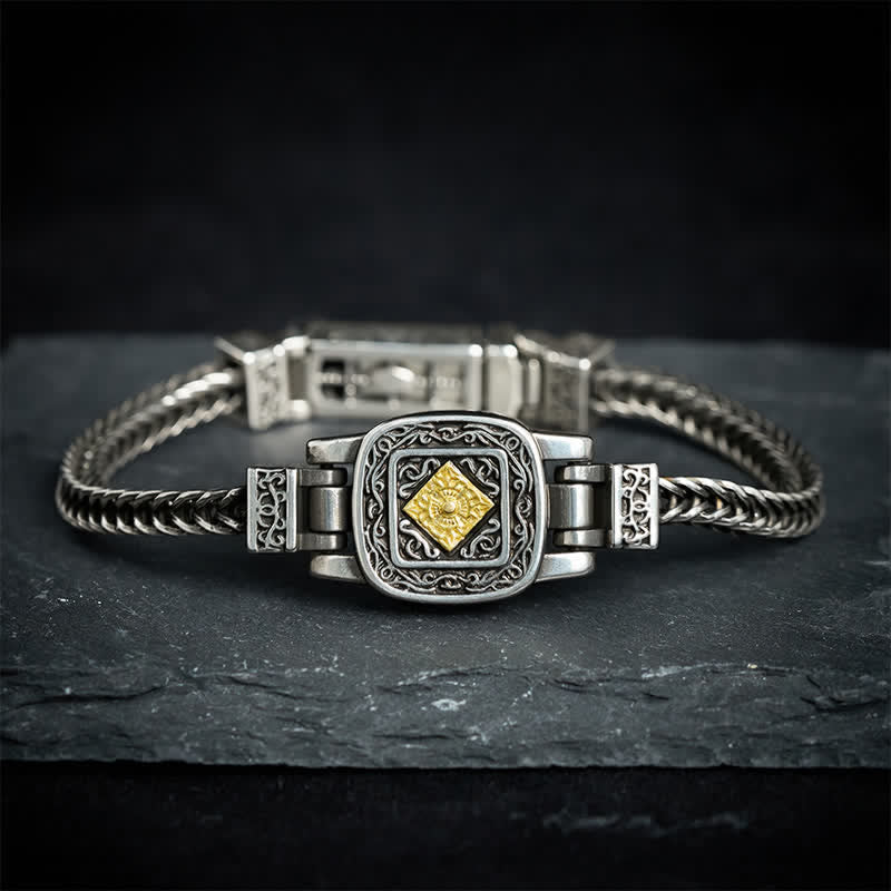 Buddha Stones Bracciale Vajra in rame per l'illuminazione - 7,5–7,9 pollici (19–20 cm) - image 0