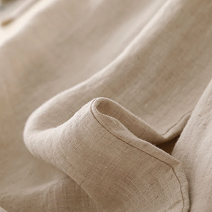 Buddha Stones Pantaloni corti estivi casual minimalisti con coulisse e orlo a fiori, gamba dritta e tasca, da donna. - image 19