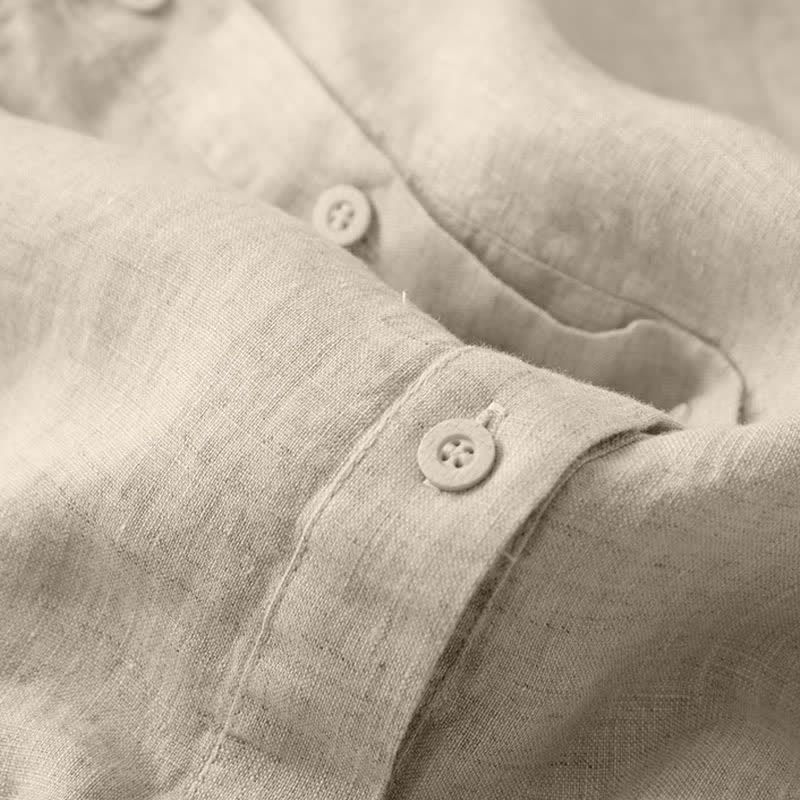 Buddha Stones Pantaloni estivi casual minimalisti con orlo traforato e motivo geometrico, da donna a gamba larga con tasche. - image 43