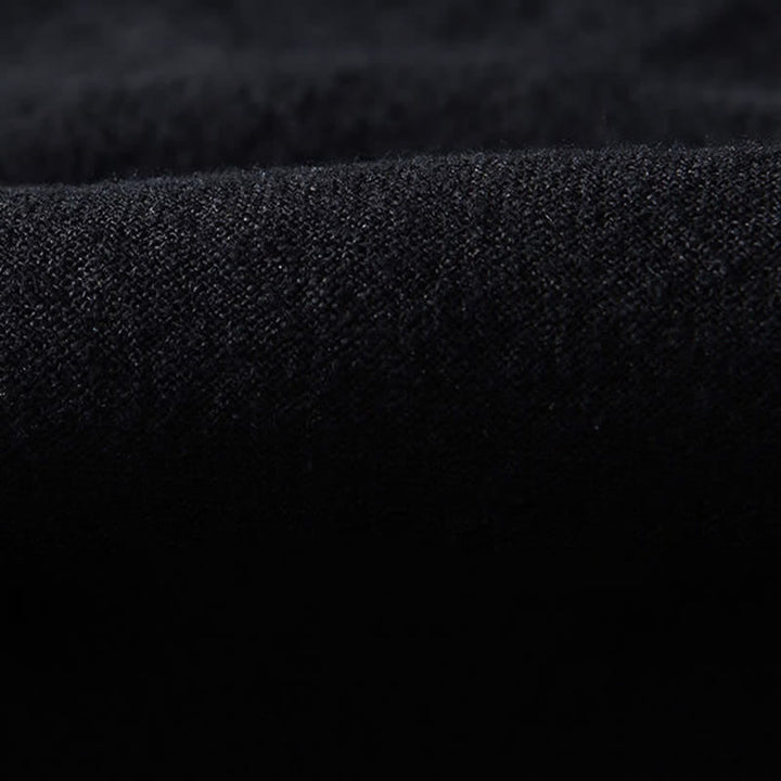 Buddha Stones Camicia da uomo a maniche lunghe in lino tinta unita, stile Tang, con colletto alla coreana e tasche, ideale per l'autunno. - image 10
