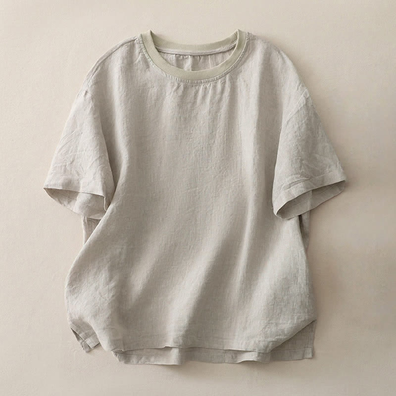 Camicia da donna a maniche corte con scollo rotondo e motivo Buddha Stones. - Biancheria - US14, UK/AU18, EU46 (2XL) - image 24