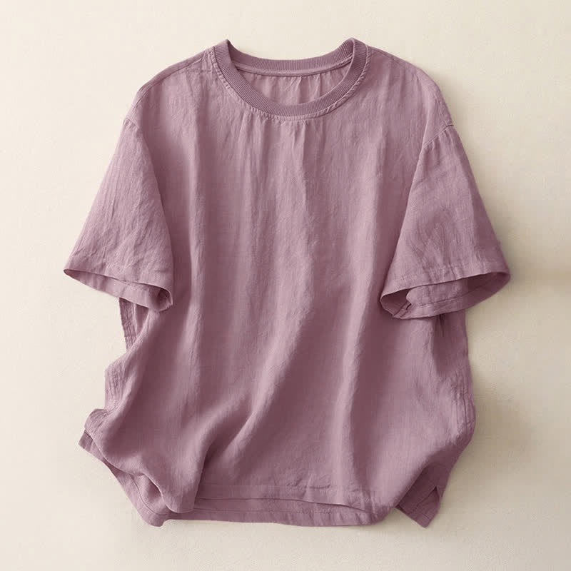 Camicia da donna a maniche corte con scollo rotondo e motivo Buddha Stones. - Cardo - US14, UK/AU18, EU46 (2XL) - image 20