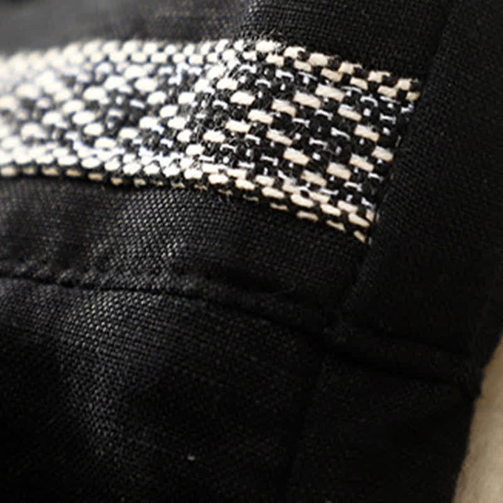 Pantaloni da donna con tasche, tinta unita, bottoni sul davanti e sul retro, con elastico in vita e Buddha Stones. - image 31
