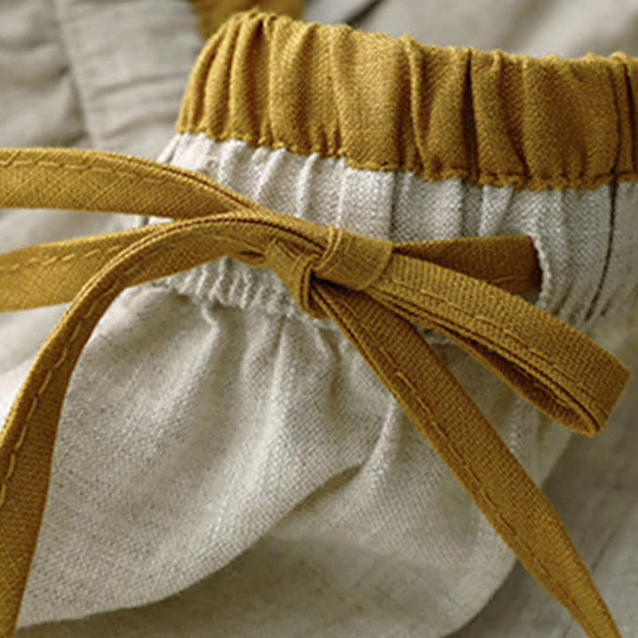 Gonna da donna vintage con coulisse e tasche, ricamata con Buddha Stones. - image 8