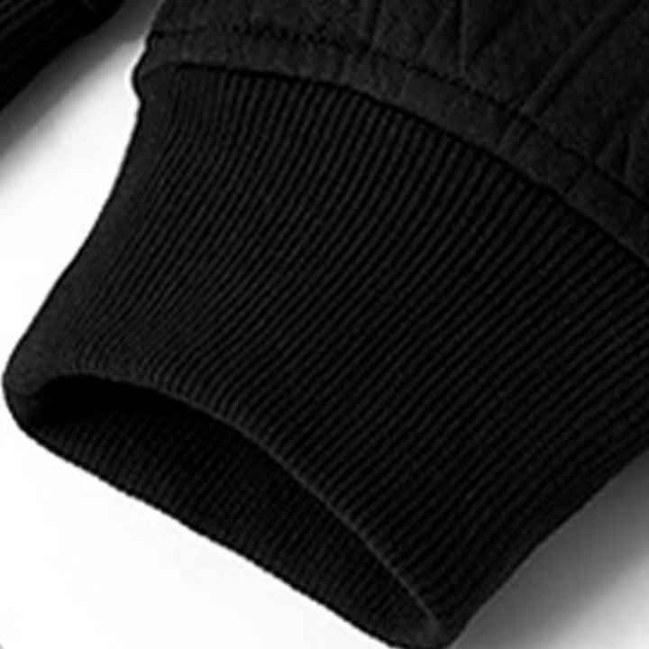 Felpa con cappuccio da uomo a maniche lunghe con bottoni a spirale e motivo Buddha Stones, ideale per l'autunno e l'inverno. - image 12