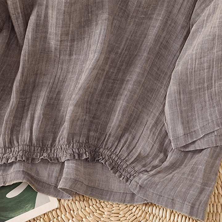 T-shirt da donna a maniche a tre quarti con stampa Buddha Stones, ideale per l'estate. - image 22