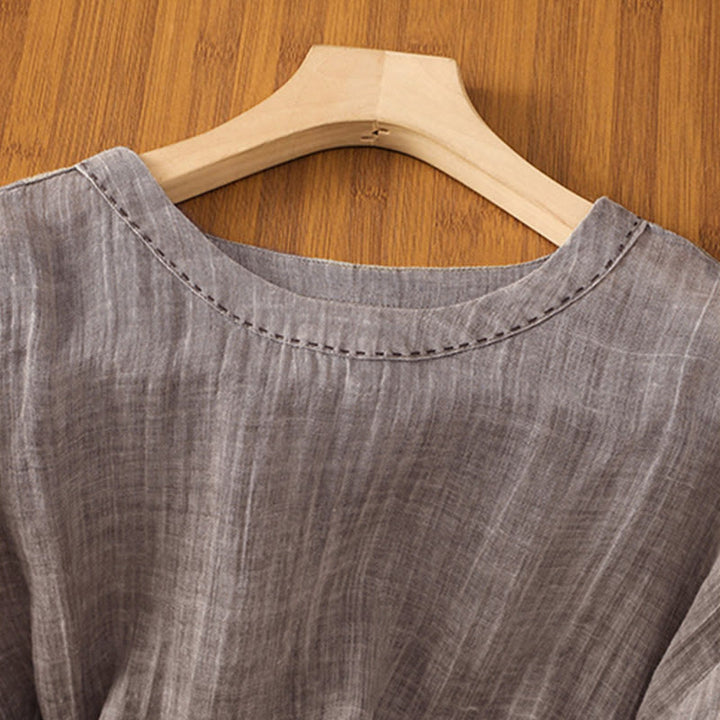 T-shirt da donna a maniche a tre quarti con stampa Buddha Stones, ideale per l'estate. - image 18