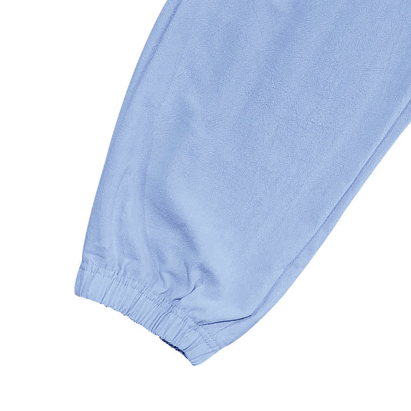 Pantaloni cargo da uomo in lino tinta unita con coulisse e tasche Buddha Stones - image 14