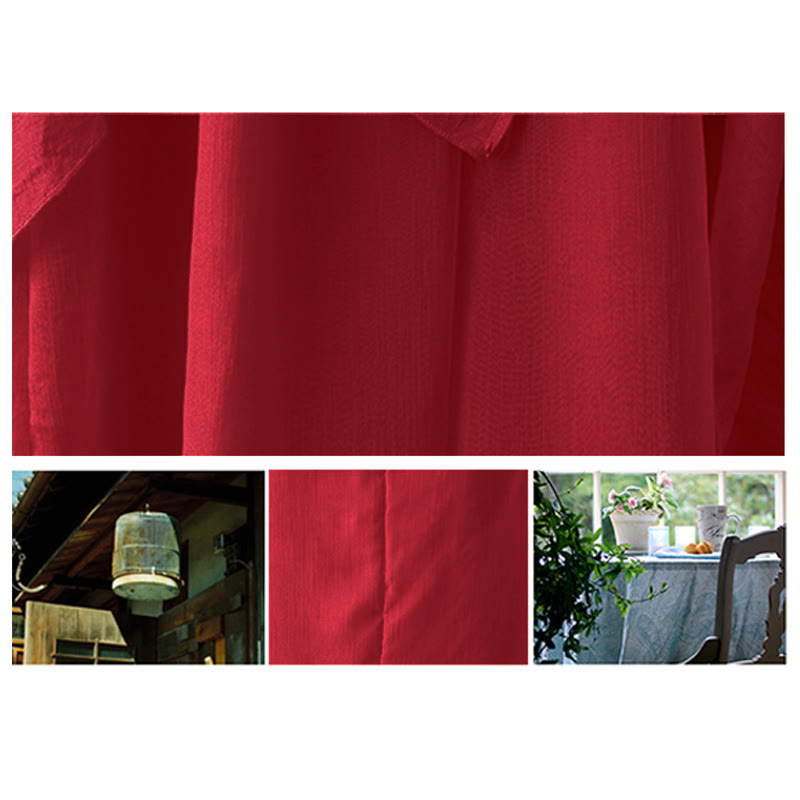 Abito tunica midi con scollo a V e pantaloni a gamba larga con motivo Buddha Stones, abbigliamento per meditazione, pratica zen e danza. - image 17