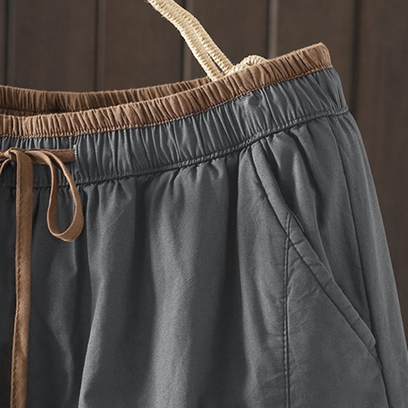 Pantaloni termici harem da donna con tasche e stampa Buddha Stones - image 16