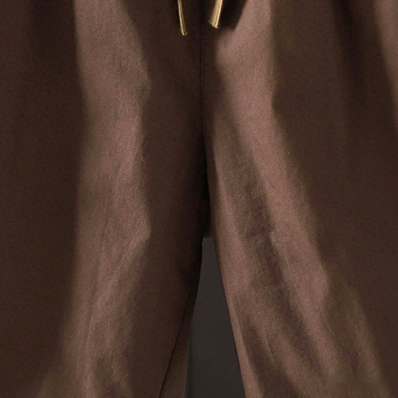Pantaloni termici harem da donna con tasche e stampa Buddha Stones - image 12