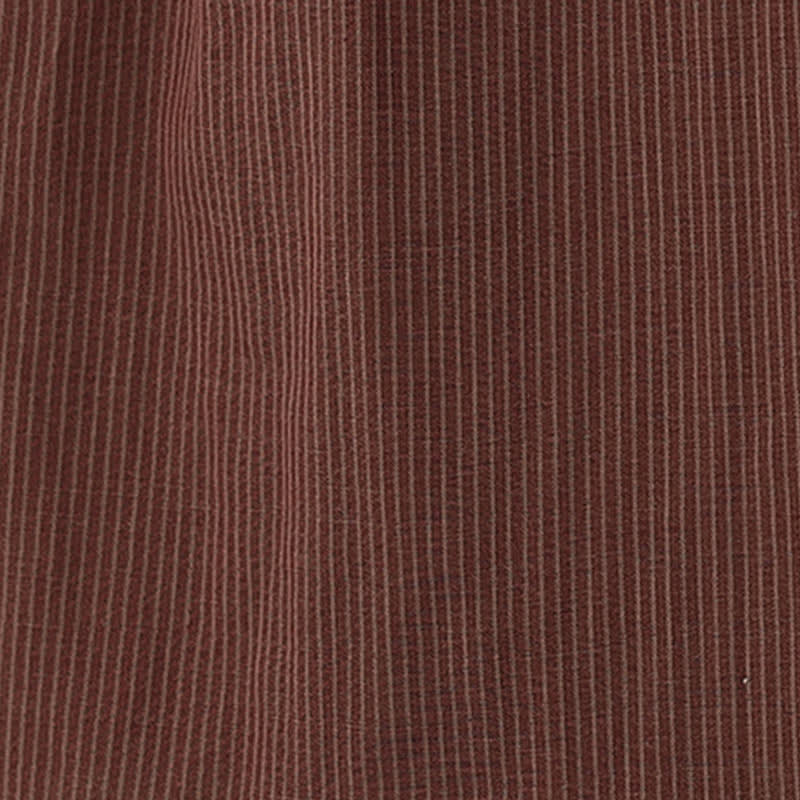 Buddha Stones Camicia da donna estiva casual a maniche lunghe con colletto alla coreana e taschino applicato, a righe, stile Tang. - image 20
