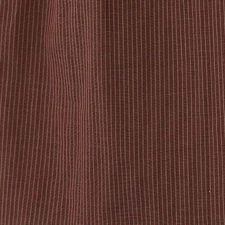 Buddha Stones Camicia da donna estiva casual a maniche lunghe con colletto alla coreana e taschino applicato, a righe, stile Tang. - image 20