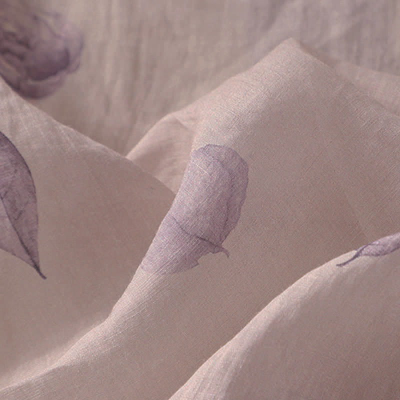 Camicia da donna a maniche a tre quarti con ricamo di Buddha Stones. - image 13