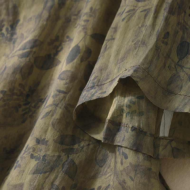 Camicia da donna a maniche a tre quarti con ricamo di Buddha Stones. - image 17