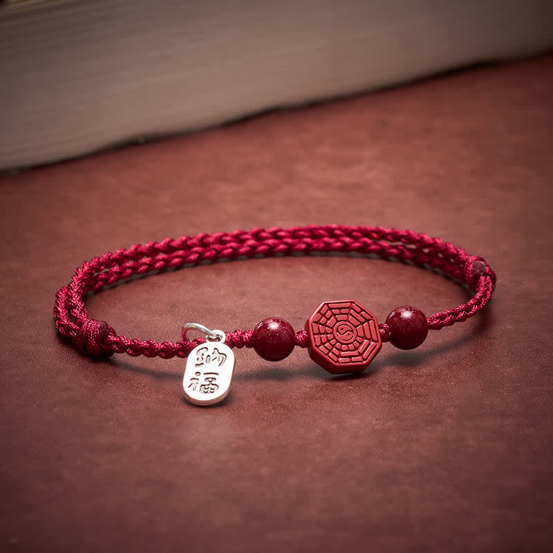 Buddha Stones Braccialetto armonico Bagua con filo rosso - image 3