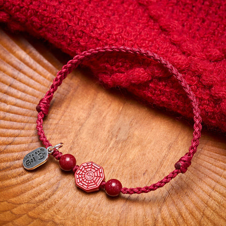 Buddha Stones Braccialetto armonico Bagua con filo rosso - image 2