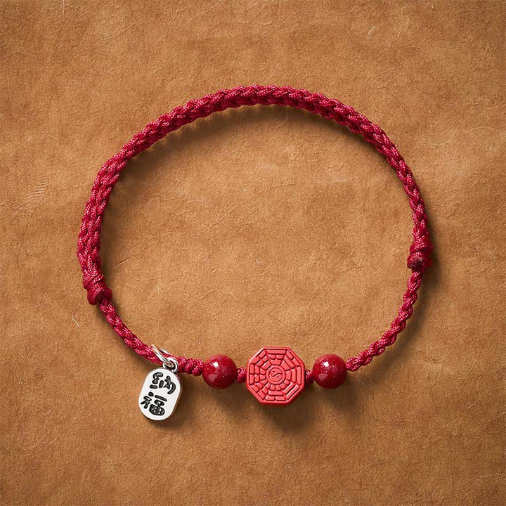 Buddha Stones Braccialetto armonico Bagua con filo rosso - image 1