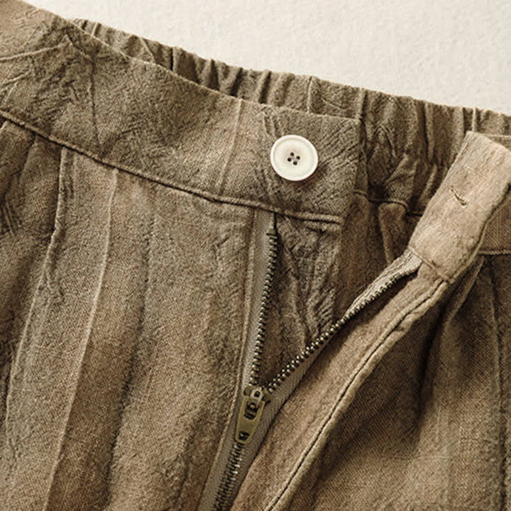Buddha Stones Pantaloncini da donna estivi casual, minimalisti, tinta unita, con tasca - image 4