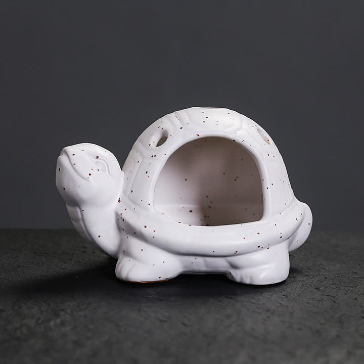 Buddha Stones Bruciatore di incenso in ceramica a forma di tartaruga - image 5