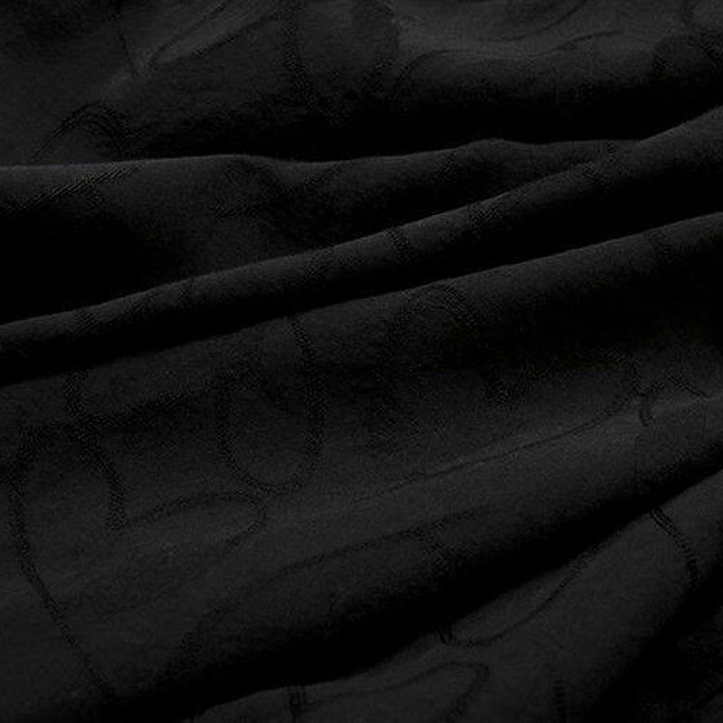 Buddha Stones Camicia da uomo a maniche lunghe in cotone tinta unita, minimalista, casual, con coulisse, per primavera/estate. - image 5