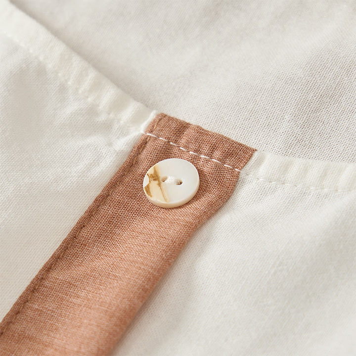 Abito midi da donna con maniche corte e ricami etnici primaverili a tema Buddha Stones. - image 4