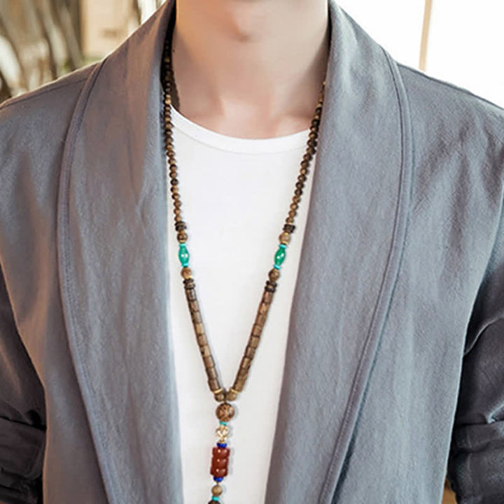Buddha Stones Kimono da uomo casual, minimalista e tinta unita, ideale per primavera e autunno. - image 10