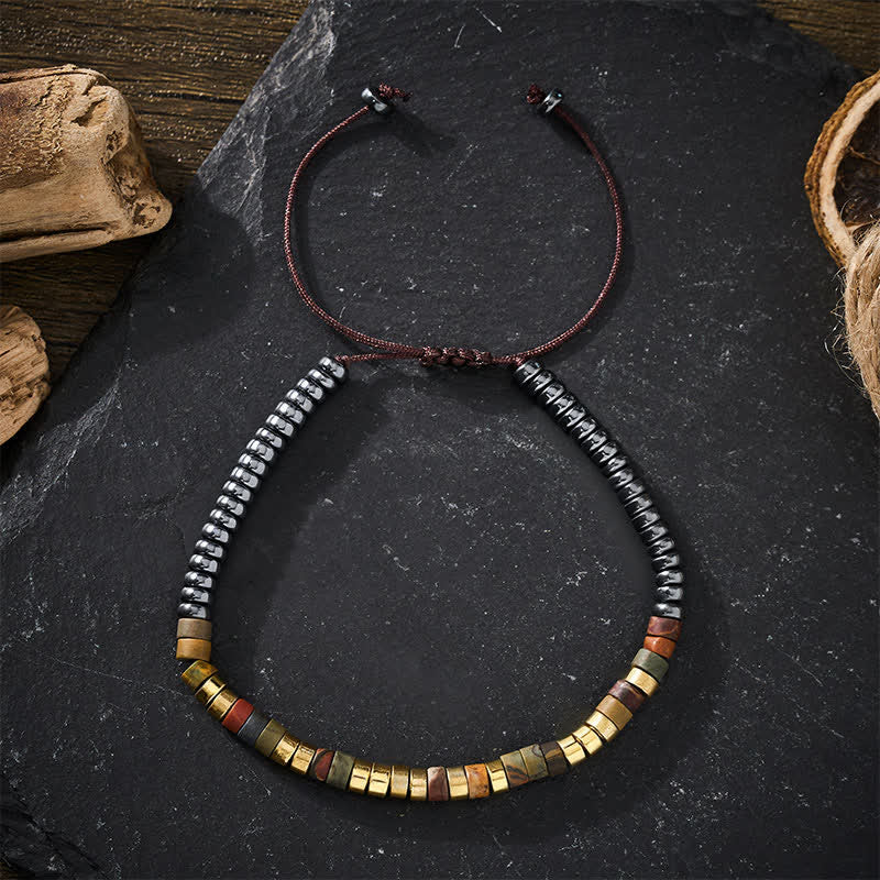 Buddha Stones Bracciale con perle di ematite dal potere speciale - image 10