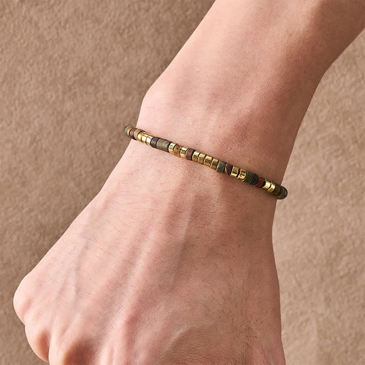 Buddha Stones Bracciale con perle di ematite dal potere speciale - image 12