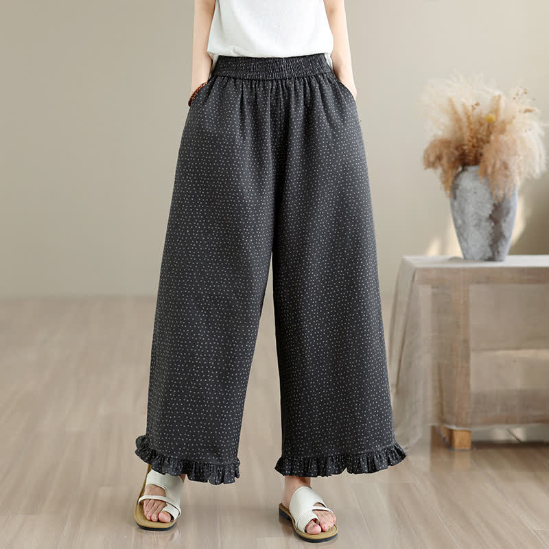 Buddha Stones Pantaloni corti da donna a gamba dritta con stampa floreale, casual, per primavera/estate, con tasca. - image 1