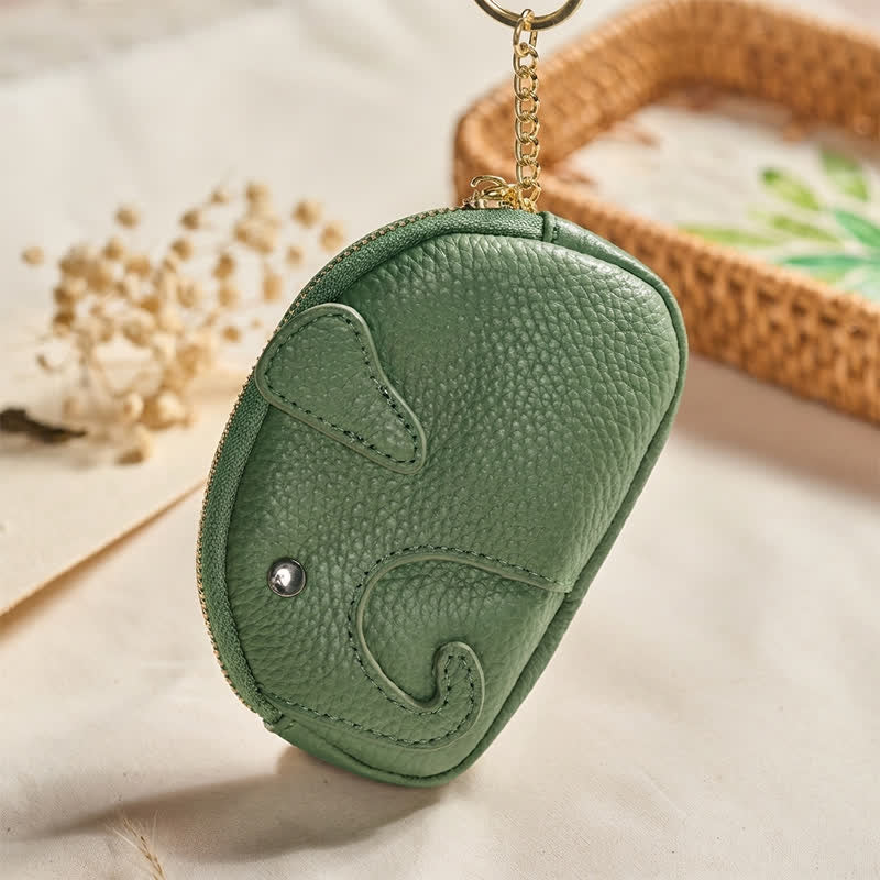 Buddha Stones Mini borsetta con cerniera in ecopelle con scritta "Elephant Wisdom" - image 25