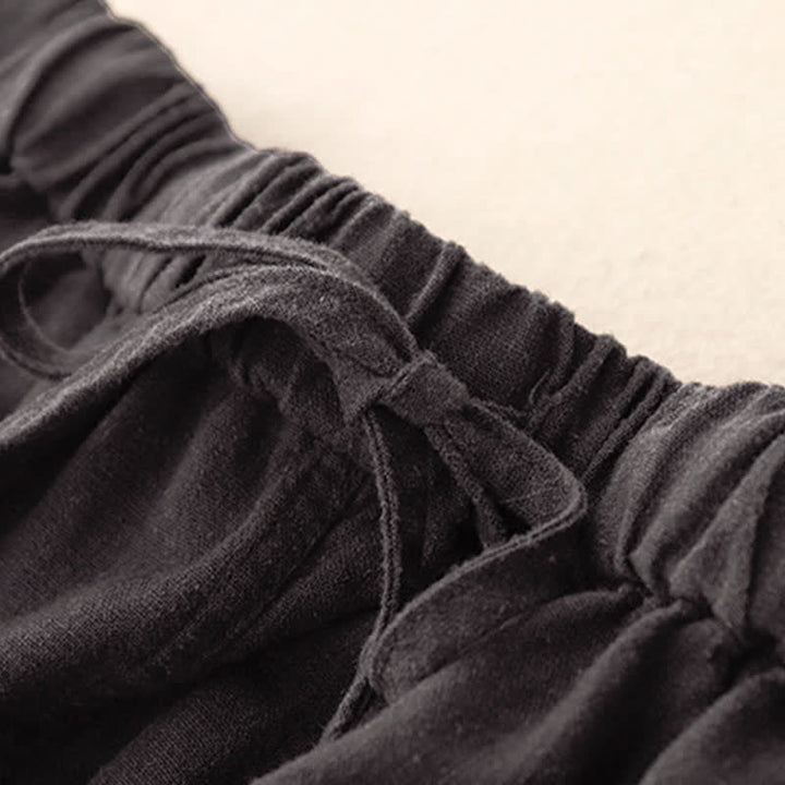 Gonna da donna a trapezio con coulisse e vita elasticizzata, decorata Buddha Stones. - image 15