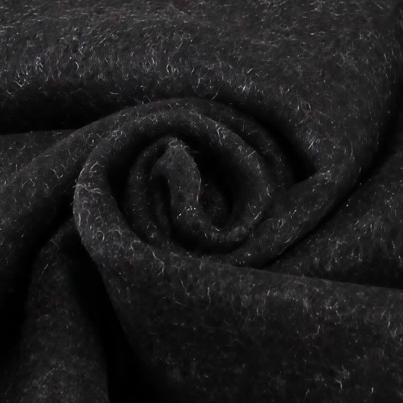 Sciarpa da uomo avvolgente con nappe e motivo a righe urbane, ideale per l'autunno e l'inverno, con motivo Buddha Stones. - image 25