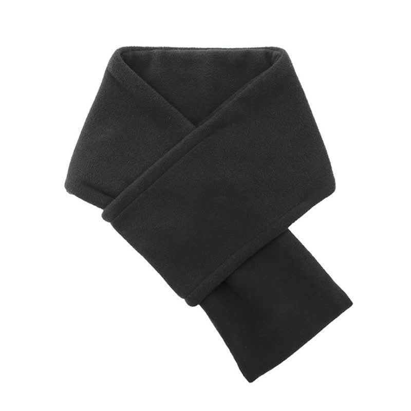 Scaldacollo minimalista da uomo con croce frontale e motivo Buddha Stones, autunno/inverno. - image 1
