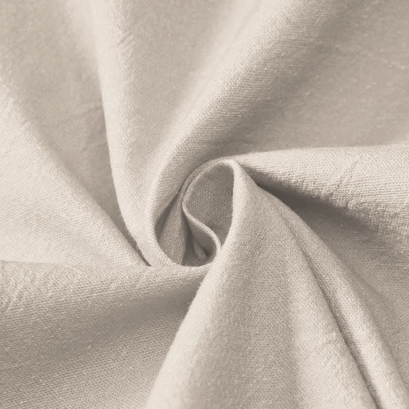 Kimono da donna a maniche lunghe con scollo a V e allacciatura, in cotone con stampa Buddha Stones , pesci koi, Yin Yang e loto. - image 4