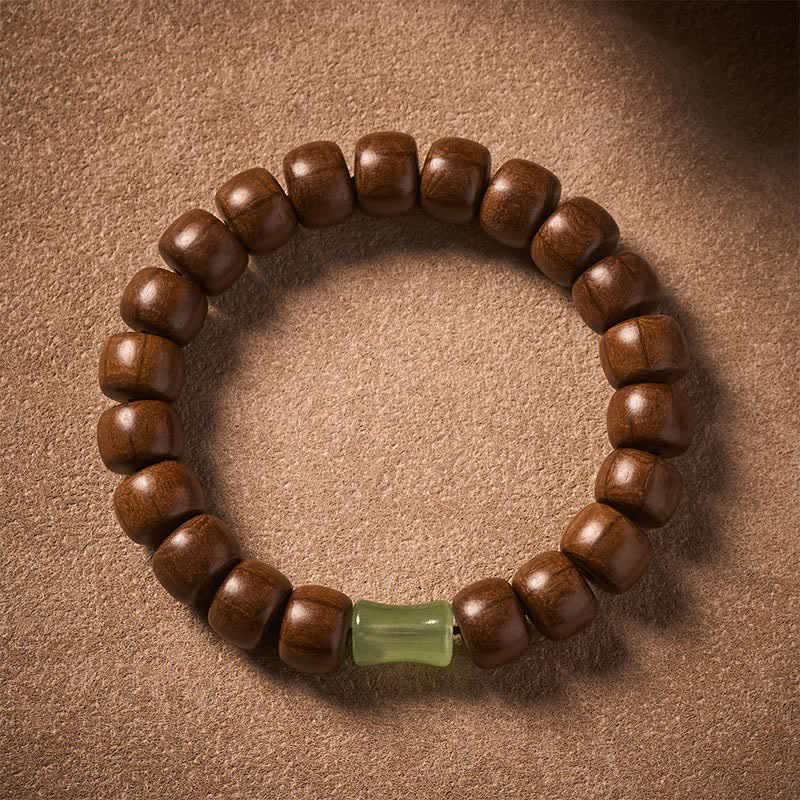 Buddha Stones Braccialetto vintage con ciondolo a forma di perla protettiva Abelia Biflora. - image 1