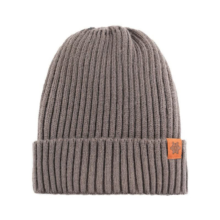 Buddha Stones Set regalo invernale coordinato da 3 pezzi in maglia a coste per uomo: sciarpa, cappello e guanti. - image 13