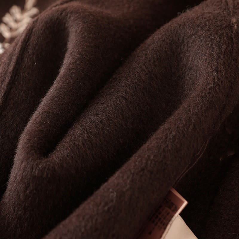 Buddha Stones Canotta classica vintage autunno/inverno con ricami floreali ed erba, gilet da donna con tasche - image 8