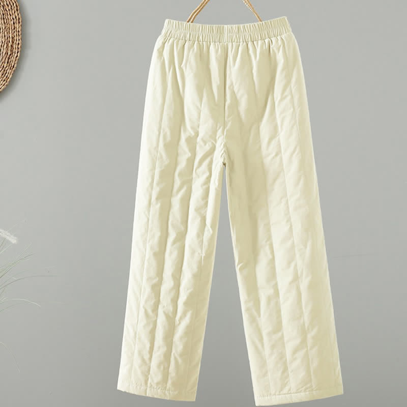 Buddha Stones Pantaloni casual basici da donna a gamba dritta con tasche, ideali per autunno/inverno. - image 11