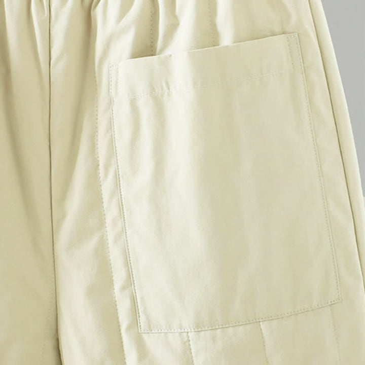 Buddha Stones Pantaloni casual basici da donna a gamba dritta con tasche, ideali per autunno/inverno. - image 15