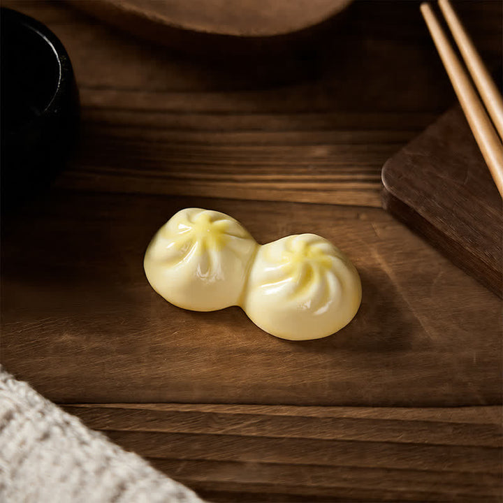 Buddha Stones Mini porta bacchette in ceramica stile alimentare - image 5
