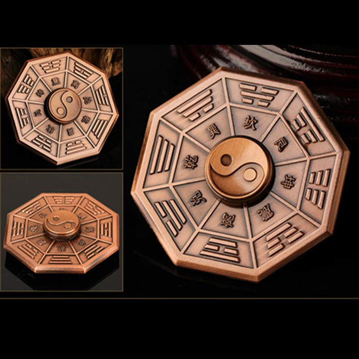 Buddha Stones Fidget Spinner Benedizione Tai Chi Dito Mano Spinner Decorazione