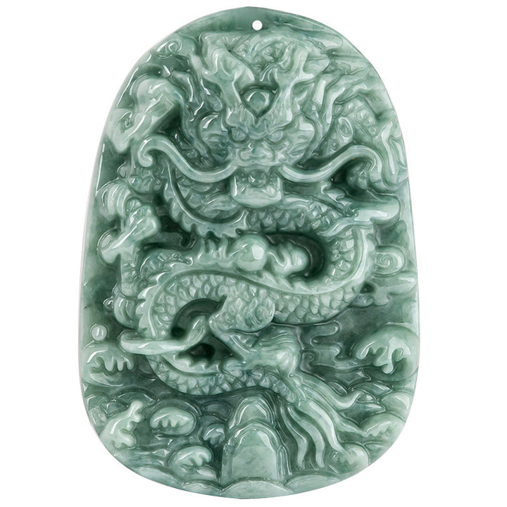 Collana con ciondolo a forma di corda con perline in Buddha Stones , drago, zodiaco cinese, prosperità - image 10