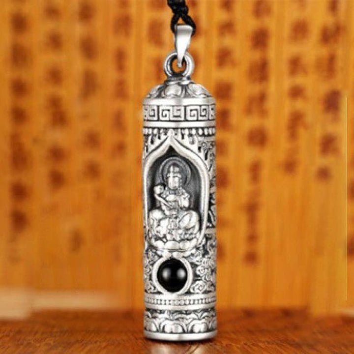 Collana con ciondolo di Buddha natale con proiezione dello zodiaco cinese e della prosperità - Coniglio - image 8