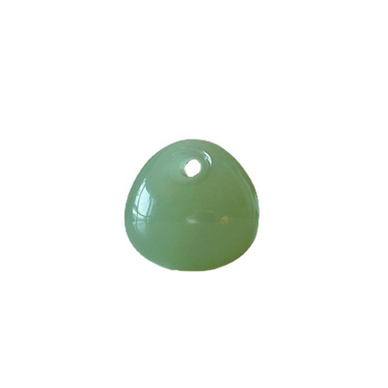 Collana con ciondolo portafortuna e prosperità in giada naturale Buddha Stones. - image 15