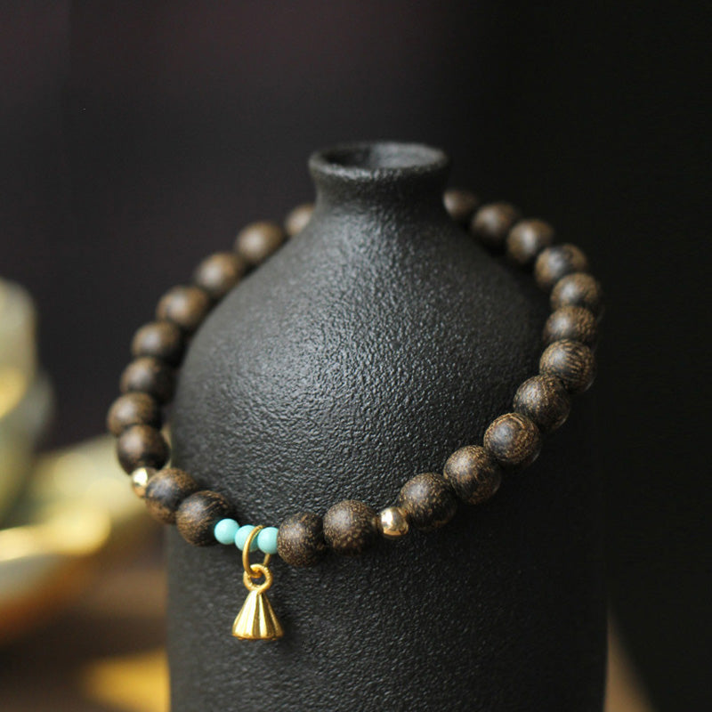 Bracciale Buddha Stones Agarwood Lotus Strength